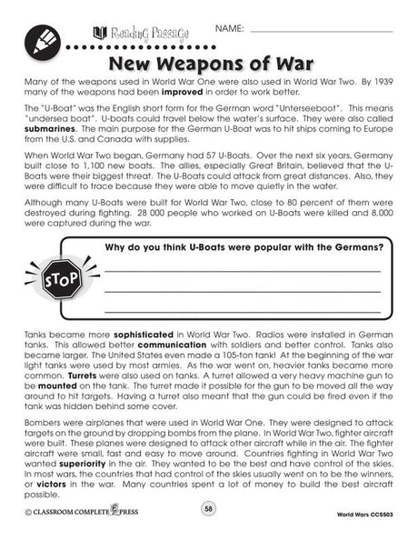 World Conflict Series World Wars I And II Big Book