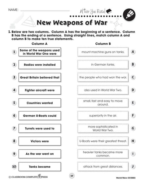 World Conflict Series World Wars I And II Big Book