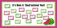 It's Been A 'Seed'sational Year! - End of the Year Bulletin Board