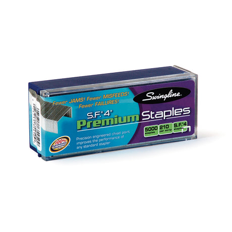 Swingline S.F. 4 Premium Staples, Box of 5000