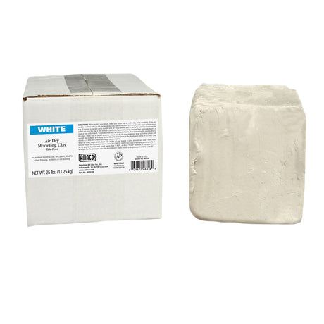 Amaco Air Dry Clay White 25Lb 
