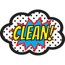 Superhero Clean! Magnetic Whiteboard Eraser