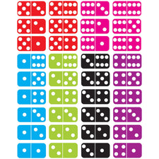 Math Die-Cut Magnets, Dominoes 