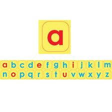 Die-Cut Magnetic Foam Lowercase Letters