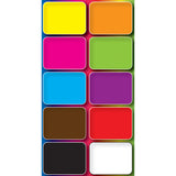 Assorted Color Mini Whiteboard Erasers, 10 Pack