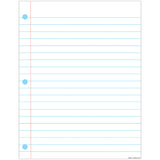 Notebook Paper Smart Poly™ Chart