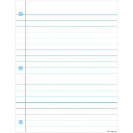 Notebook Paper Smart Poly™ Chart