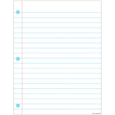 Notebook Paper Smart Poly™ Chart