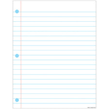 Notebook Paper Smart Poly™ Chart