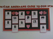 African Americans Close To Our Hearts! - Black History Month Display