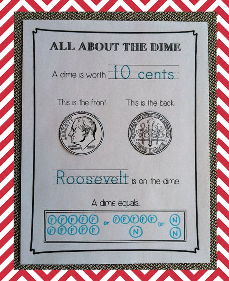 All About Coins - Presidents' Day Printables
