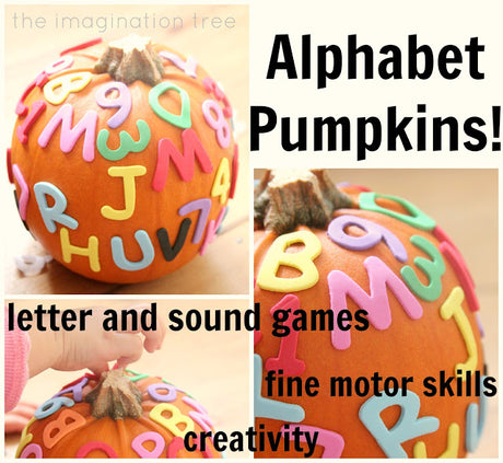 Fall Literacy Center - Alphabet Pumpkins