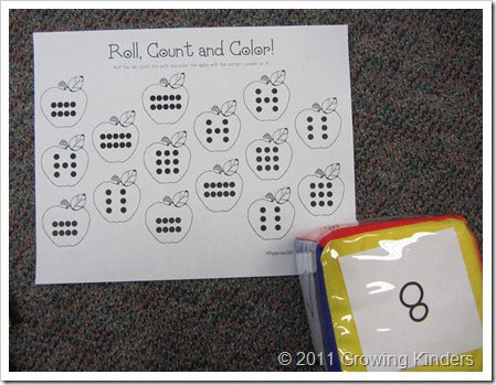 Apple Themed Center Activities
