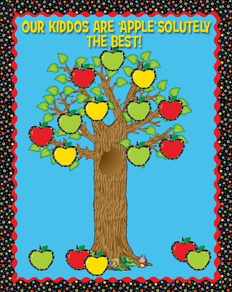 Our Kiddos Are 'APPLE'solutely The Best! - Fall Bulletin Board