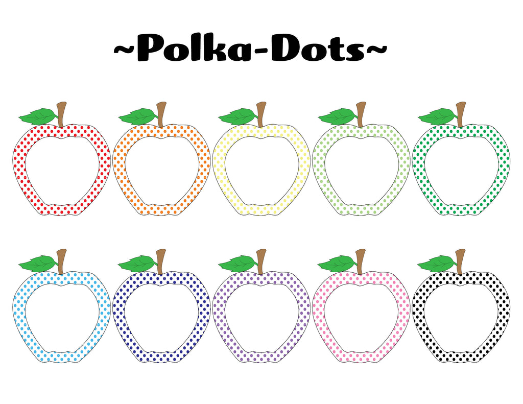 22 Printable Apple Accents/Graphics!