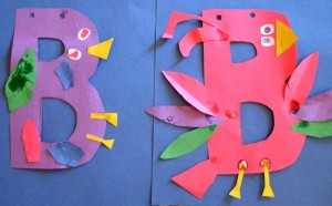 B is for... - Literacy Center Craftivity