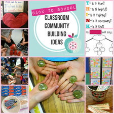 Classroom Community Building Activities for the First Week of School!