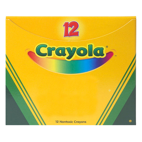 Crayola Bulk Black Crayons, 12 Count
