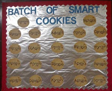 A Batch of Smart Cookies! Motivational Bulletin Board Idea