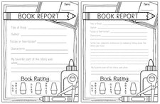 Fabulous Book Report Freebie (2 Versions)!