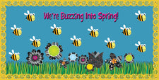 We're Buzzing Into Spring! - Bulletin Board Idea
