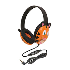 Listening First™ Stereo Headphones (Wired), Tiger