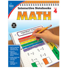 Interactive Notebooks Math Resource Book, Grade 4
