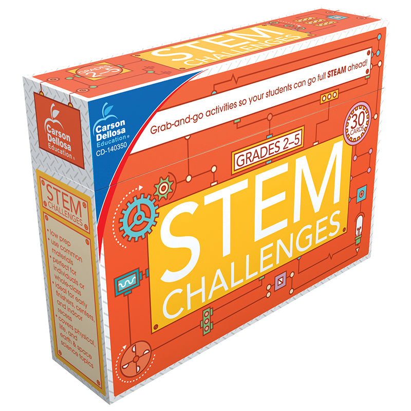 STEM Challenges Learning Cards, Grades 2-5