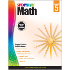 Spectrum Math Workbook, Grade 5