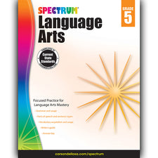 Spectrum Language Arts Workbook, Grade 5