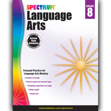 Spectrum Language Arts Workbook, Grade 8