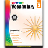 Spectrum Vocabulary Workbook, Grade 5