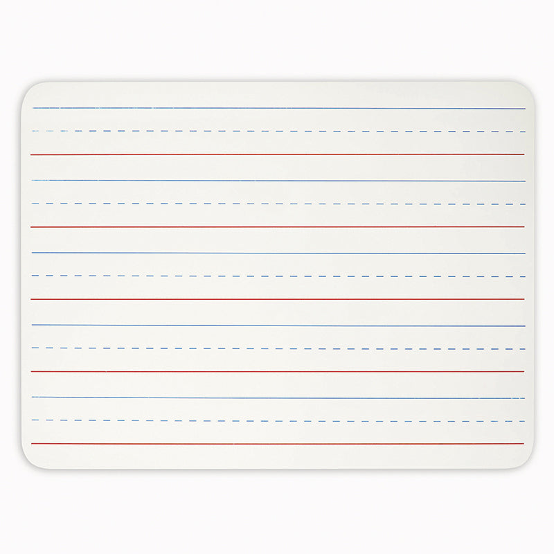 Dry Erase Board 9" x 12", Lined White Surface