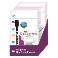 Mini Magnetic Dry Erase Planner Boards, Set of 12