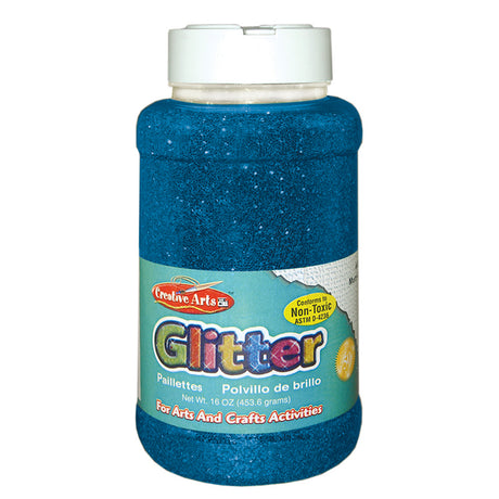 Glitter, 16 Oz Blue 