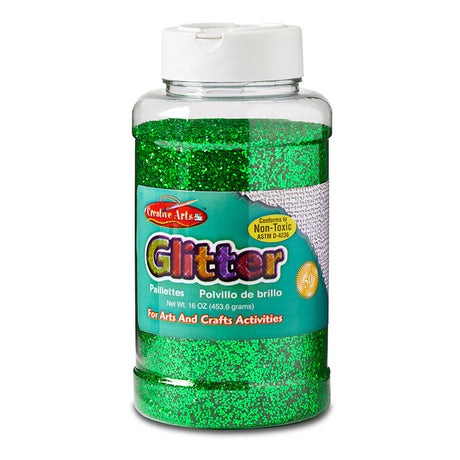 Glitter, 16 Oz Green