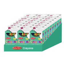 Creative Arts Crayons, 24 Boxes of 24 Crayons Each