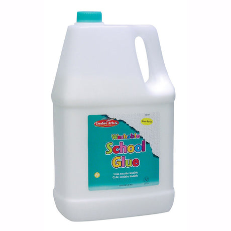 Washable School Glue, 1 Gallon Bottle