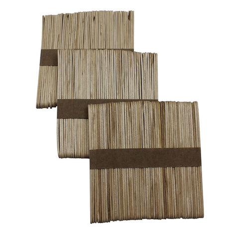 Natural Craft Sticks, 150 Per Bag