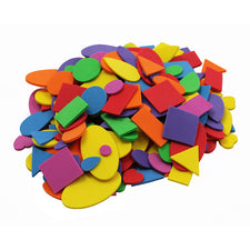 Assorted Foam Shapes, 720 Pieces
