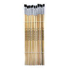 Easle Brushes, 1/4" Wide, Long Handle