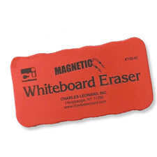 Red Magnetic Whiteboard Eraser, 12 Pack