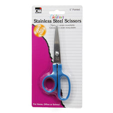 Children's 5" Scissors, Pointed Stainless Steel