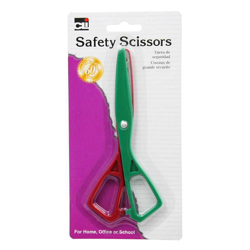 Plastic 5 1/2" Safety Scissors