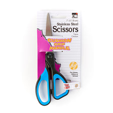 Cushion Grip Scissors, 7" Straight 