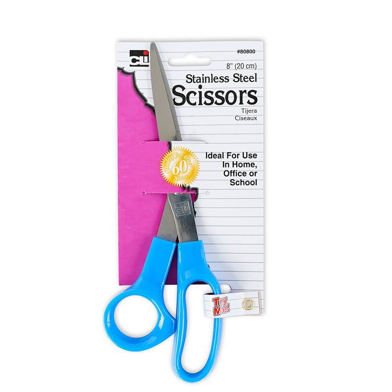 8" Economy Stainless Steel Scissors