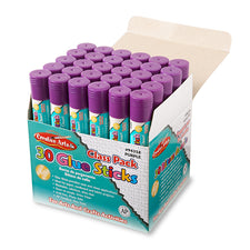 Glue Sticks Classpack, .28 Oz Purple