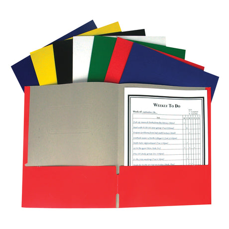 Recycled Two-Pocket Paper Portfolio
