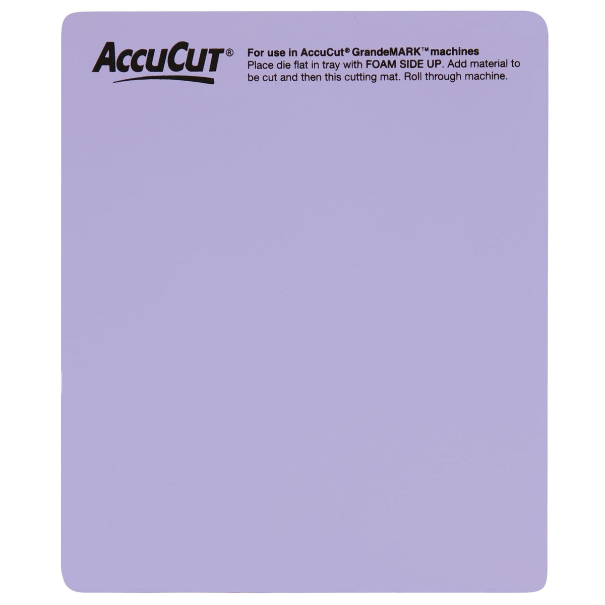 AccuCut GrandeMARK 2 Cut & Crease Mat - Mini, Small, Large (5" x 6")