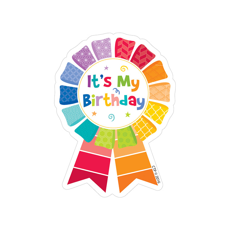 Painted Palette Happy Birthday Badge